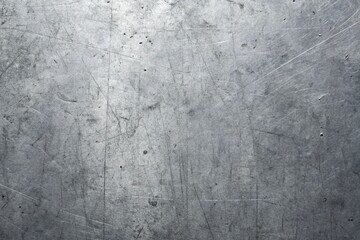 Obraz premium Close up of a scratched and weathered metal surface, creating a textured background with a vintage and industrial feel