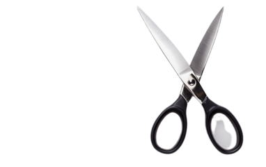 Scissor cutter on transparent background, png