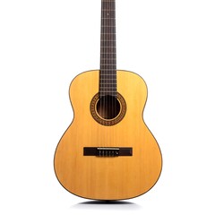 Obraz premium Acoustic guitar, light wood