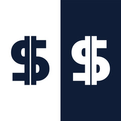 Dollar currency icon logo design inspiration vector template Stock Vector Image and Art.