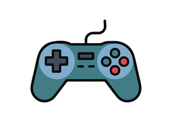 Game controller vector illustration, Game controller icon