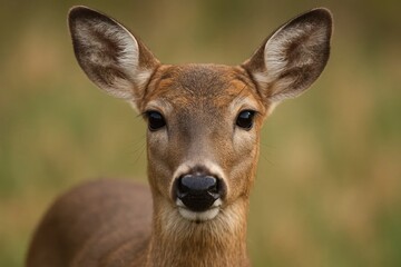 A Deer's Gaze Captivates the Heart