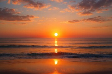 Fototapeta premium A Symphony of Ocean and Sky