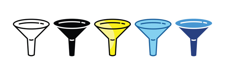 Funnel  Icon Element For Design
