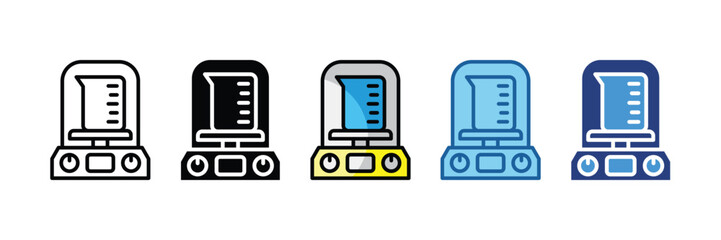 Analytical Balance  Icon Element For Design