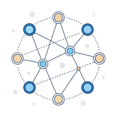 social network concept