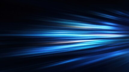 Abstract blue light streaks background