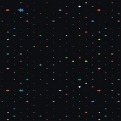 Moon and Star Pattern 6