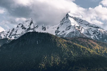 Gordijnen Alpen Watsmann Germany, Bavarian alps  © Jordan