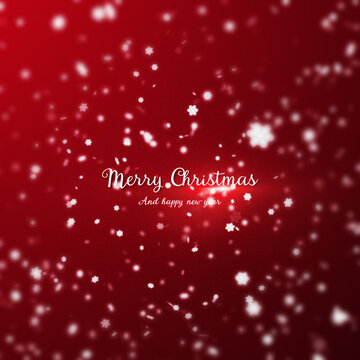 Christmas Snowflake Particle Explosion Title Animation Square