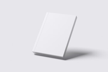 Blank Book Cover Mockup	