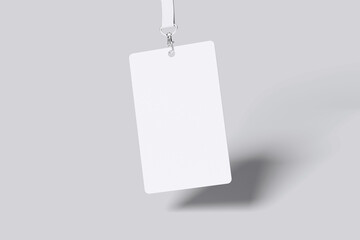 Blank Id Card Mockup