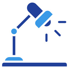 Desk Lamp  Icon Element For Design