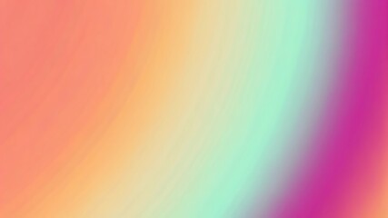 Obraz premium Coral Orange Yellow Green Purple Gradient Background