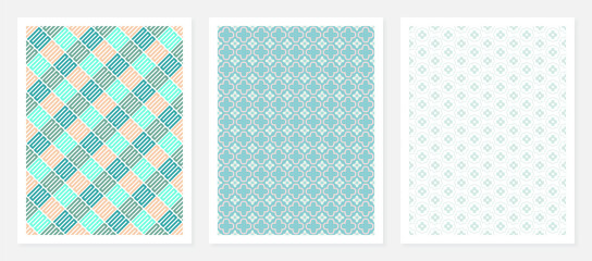 seamless pattern background for design. Colorful background