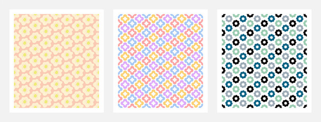 seamless pattern background for design. Colorful background
