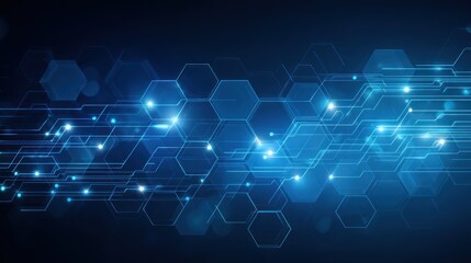 Obraz premium Abstract futuristic technology design