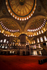Obraz premium The Blue Mosque in Istanbul