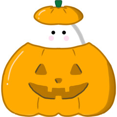 Jack-o&rsquo;-Lantern Ghost