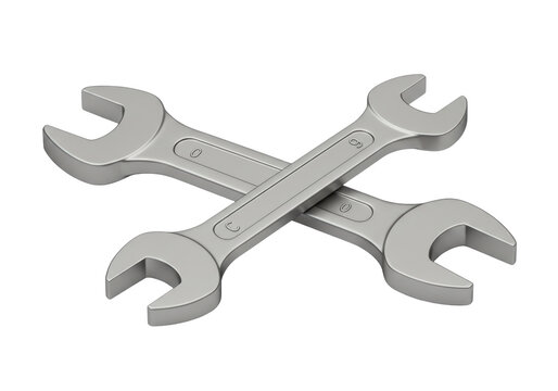 Isolated Two Silver Wrenches in a Crossed Position
