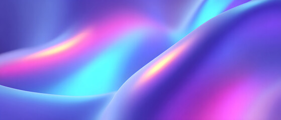 Fototapeta premium Abstract violet gradient background with glowing effect