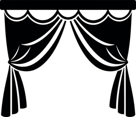 Curtains Silhouette