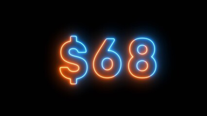 68 -dollar illustration number.