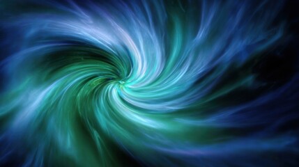 Fototapeta premium Abstract swirl design teal blue