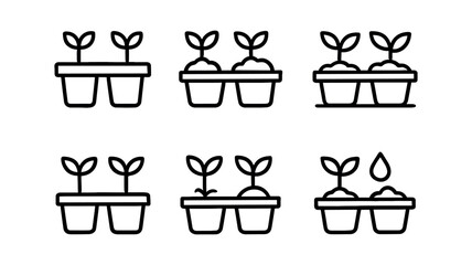 Minimal Seedling Icons