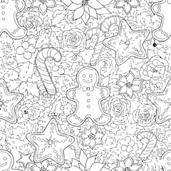 christmas, flower, pattern, floral, seamless, vector, decoration, illustration, wallpaper, ornament, vintage, design, rose, nature, art, texture, leaf, flowers, pink, summer, plant, card, element, dec