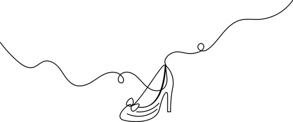 Praying hands continuous one line drawing of outline vector illustration