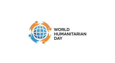 World Humanitarian Day global unity logo