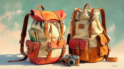 Backpack set banner