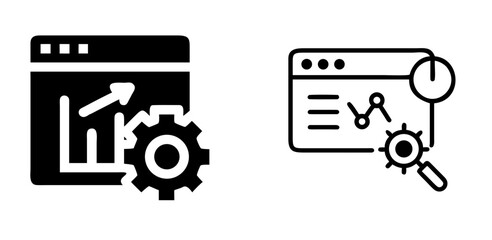 SEO Optimization Search Engine Marketing Icon

