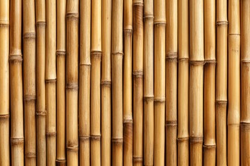 Fototapeta premium Bamboo wall banner