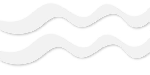 Smooth white flowing curves in layered paper-cut style with delicate shadows, giving a modern, minimal, and professional appearance for elegant design use.