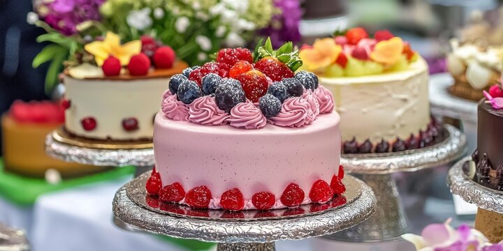 An exciting competition featuring exquisite cakes and pastries. 