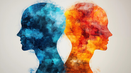 Abstract Profile Meditative State