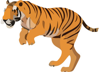 tiger vector illustration
