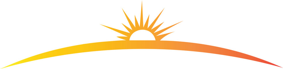 Sunshine Vector for Summer and Weather