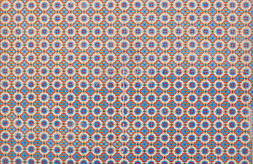 floral tile pattern texture and background.