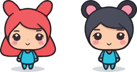 cartoon businessman with a mask