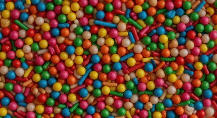 Rainbow Candy Sprinkles: Vibrant Colors and Sweet Treats for Baking and Decoration