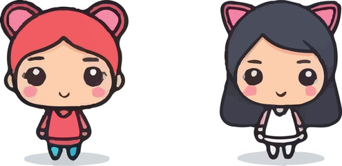 cartoon character of business man