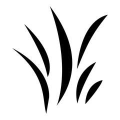 Grass Icon Vector Illustration