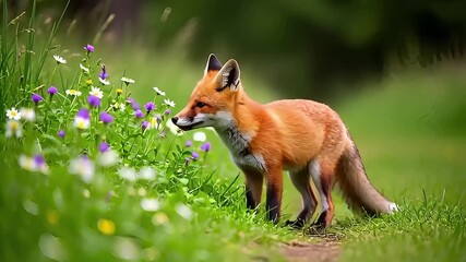 red fox vulpes