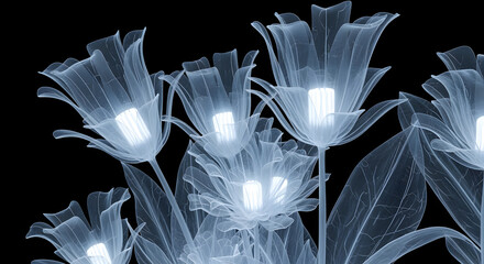 abstract fractal flower