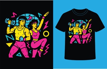 I'm Working on a New Me T-shirt Design. Motivational Fitness Slogan. Distressed Style Vector Graphic.

