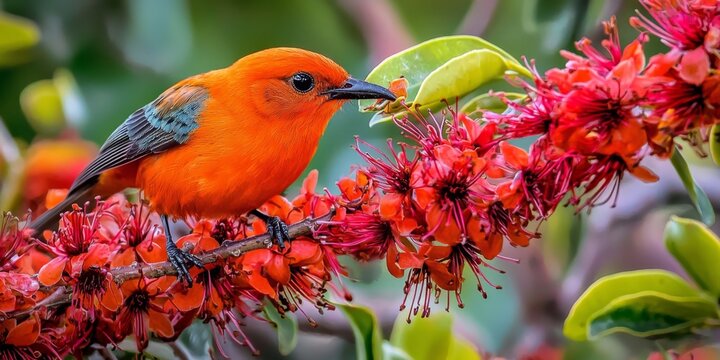 Exploring Maui's Unique Wildlife: The I'iwi Bird