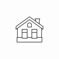 house home icon icon sign vector